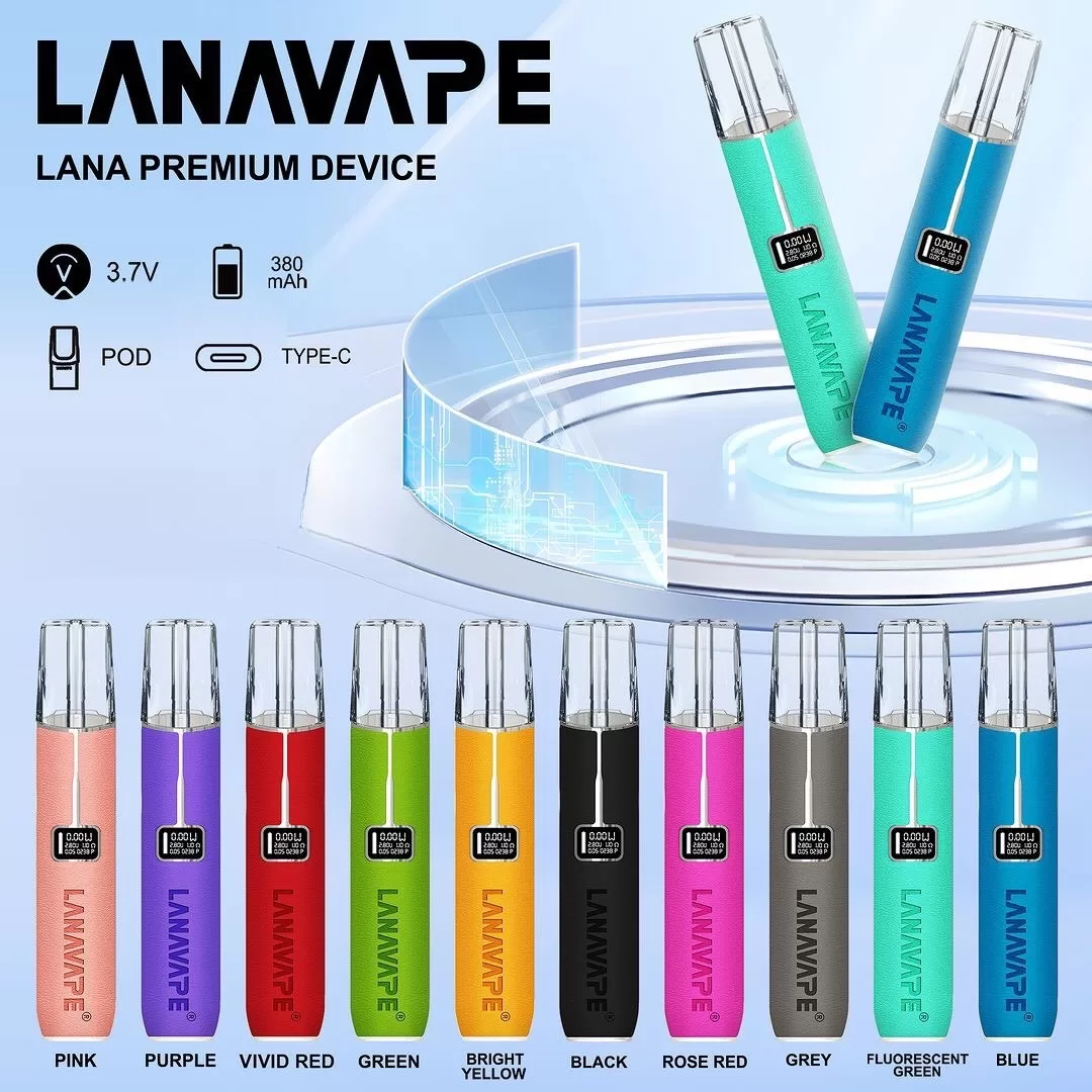 LANA 電子菸主機 外觀設計展示